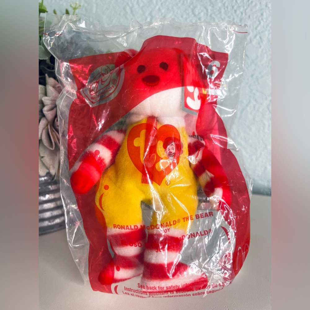 Ronald McDonald the Bear McDonald’s Teenie Beanie Baby